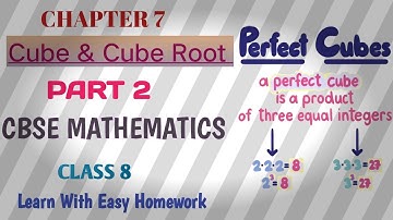Cube&Cube root(chapter 6 in syllabus)#CBSE MATHEMATICS CLASS 8 CHAPTER 7 #CUBE ROOT#in Malayalam