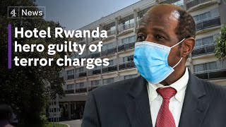 Hotel Rwanda hero Paul Rusesabagina found guilty of terror charges