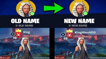 How to Change Your Epic Games Display Name on Fortnite Chapter 4 Season 4 (EASY & FULL TUTORIAL)