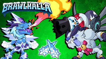 Happy Brawlhallidays 2020!! • NEW SKINS + MORE!! • Brawlhalla 1v1 Gameplay