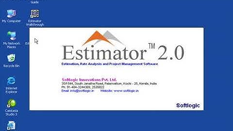 Starting Estimator 2.0 |How To Use Estimator 2.0|Estimate of a Building|Estimator 2.0 Lesson1