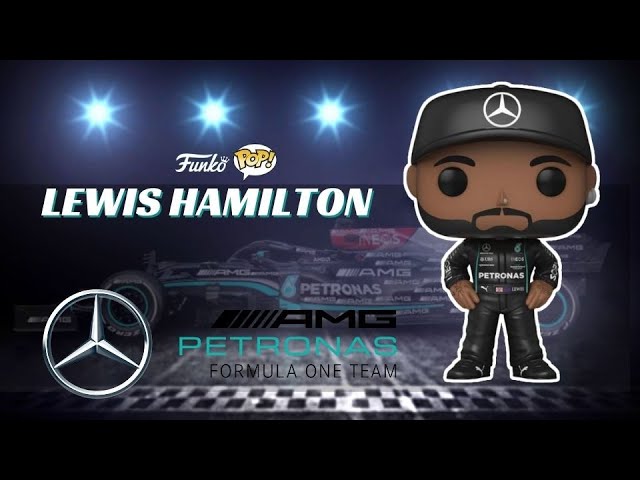 Brand New AMG Petronas Formula One Team Lewis Hamilton 01 Funko