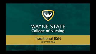 Traditional BSN program overview