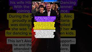Alec Baldwin Cheers on Wife Hilaria at Dancing With the Stars #alecbaldwin
