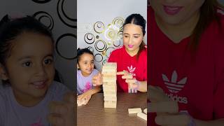 Jenga  game Challenge 🧱😱 #Shorts #viralshorts #viral #jengagame #jenga #jengachallenge #familyfun