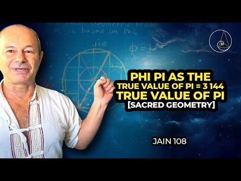 PHI PI as the TRUE VALUE OF PI = 3 144 True Value Of Pi. [Sacred Geometry]  - YouTube