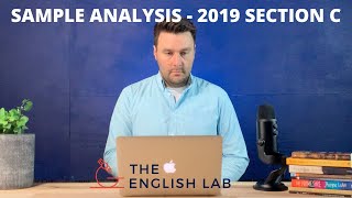 SAMPLE ARGUMENT ANALYSIS - VCE ENGLISH - 2019 Hailey Astaire