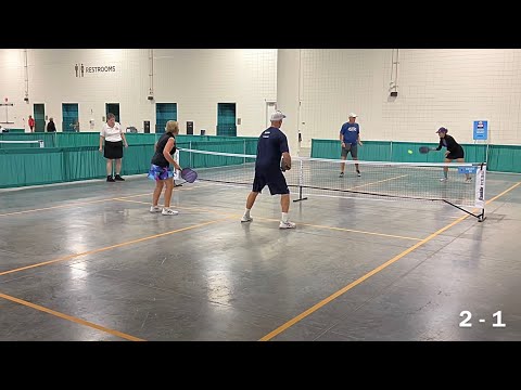 2022 National Senior Games Pickleball Championships - Mixed Doubles 4.0, 70+ - GOLD MEDAL MATCH