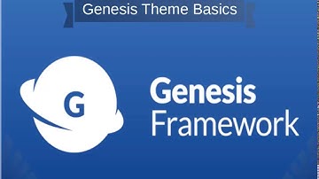 Genesis Framework Basics