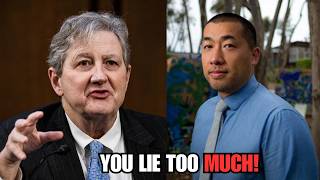 Senator Kennedy Furiously DESTROY Woke Professor After He Lied To His Face