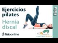 Ejercicios de pilates para la hernia discal