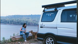 Solo Car Camping - จอดนอนวิวหลักล้าน ฟังเพลงเพราะที่ ห้วยสิงห์อินเลิฟแคมป์ปิ้งคาเฟ่ มุกดาหาร