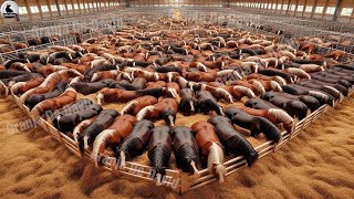 ¡MUY CARO! 2 millones de dólares por caballo: la granja de caballos más cara del mundo