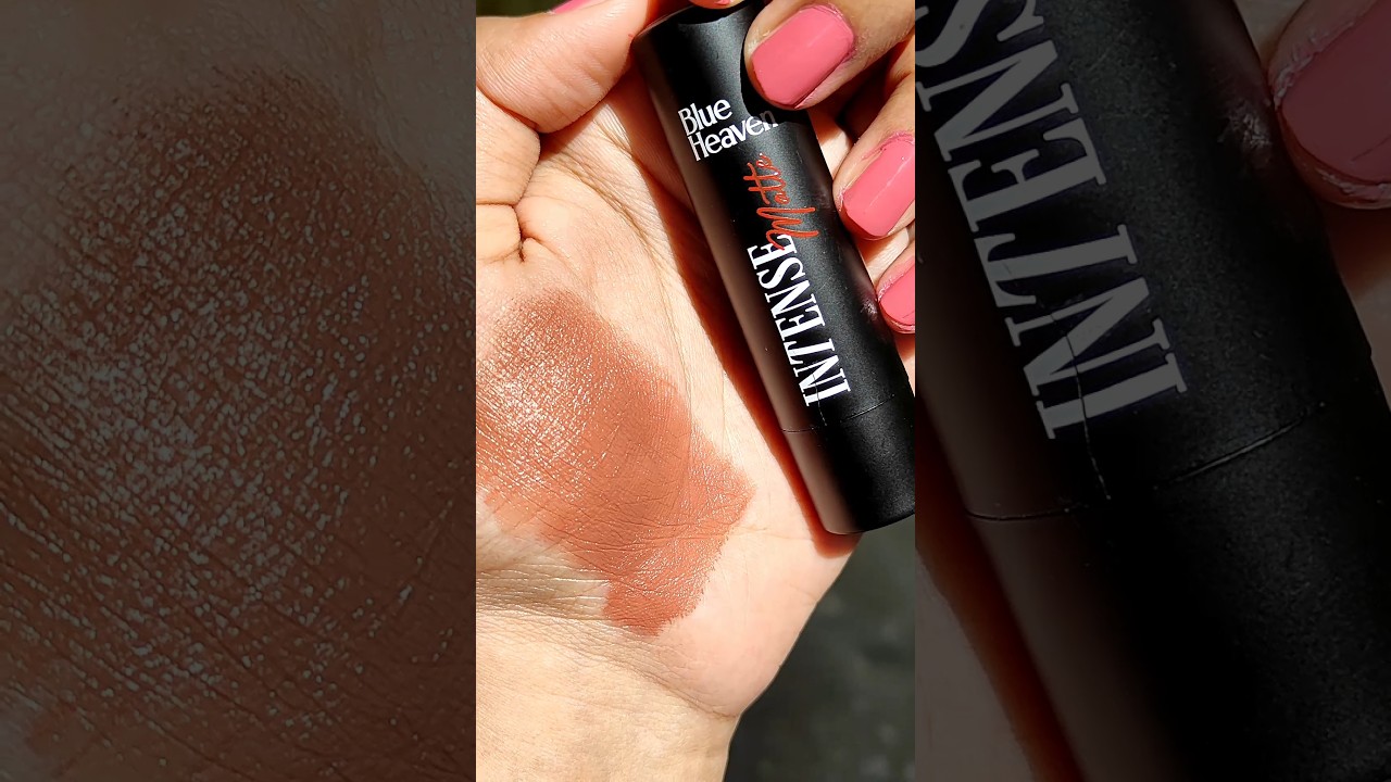 Blue heaven intense matte lipstick shade sandy beach 312 