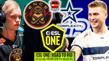 🇫🇮 ENCE vs 🇪🇺 Complexity BEST MOMENTS - Train - ESL One: Road to Rio 2020