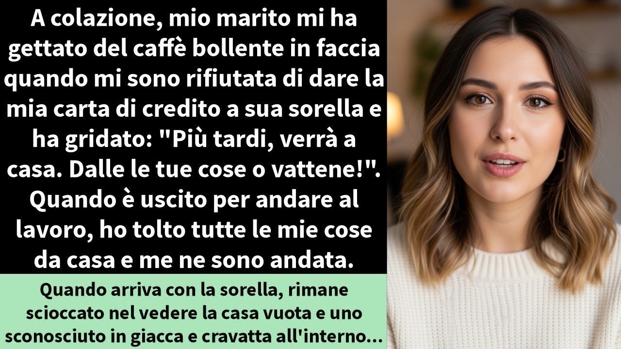 Il caffè bollente mi colpì in pieno viso quella mattina di martedì, e per un istante il dolore fu così accecante che non riuscii nemmeno a urlare. Derek era lì, davanti a me, con la tazza ancora...