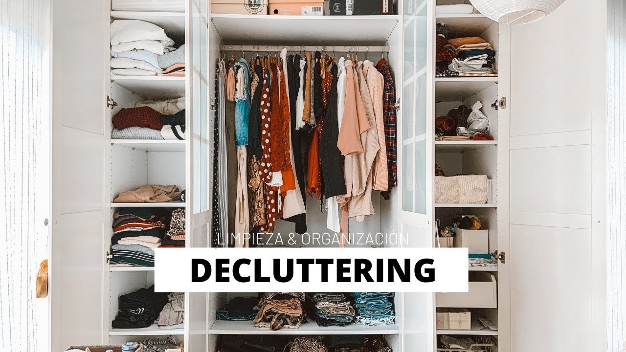 DECLUTTERING DE MI ARMARIO LIMPIEZA Y ORGANIZACIÓN | Museecoco - YouTube