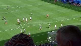 16/06/16 - UEFA Euro 2016 - England 2-1 Wales - Gareth Bale free kick (1080p HD)