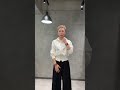 ４シーズン着用できるカットソー素材の美シルエットパンツを作りました