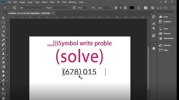 text write problem solve in photoshop I Photoshop Typing/Cursor right to left Problem and Solution
