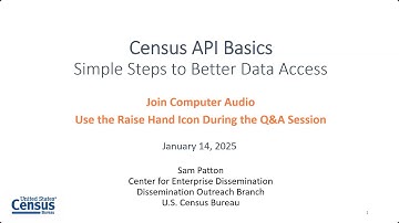 Census API Basics: Simple Steps to Better Data Access