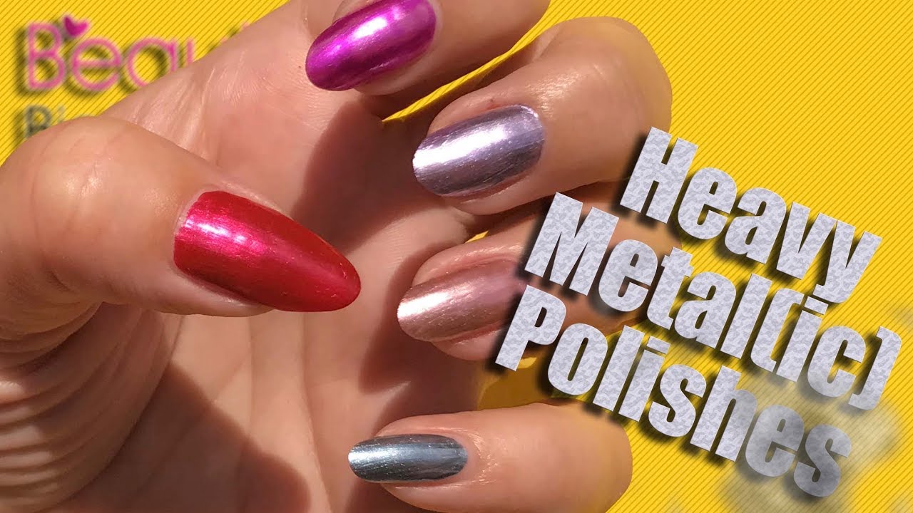 Neue Beauty Bigbang Metallische Nagellacke Swatches Auf Meinen Nageln Youtube