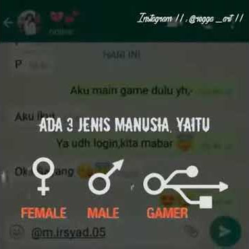 Story wa #mabar bareng pacar