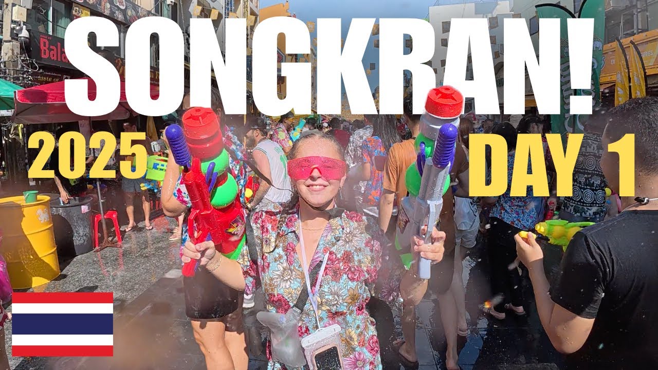 ВОТ ПОЧЕМУ ВАМ НУЖНО ПОСЕТИТЬ БАНГКОК ВО ВРЕМЯ СОНГКРАНА?! 🇹🇭 САМЫЙ ДИКАЯ ПРАЗДНИЧНАЯ КОМПЛЕКСИЯ ...