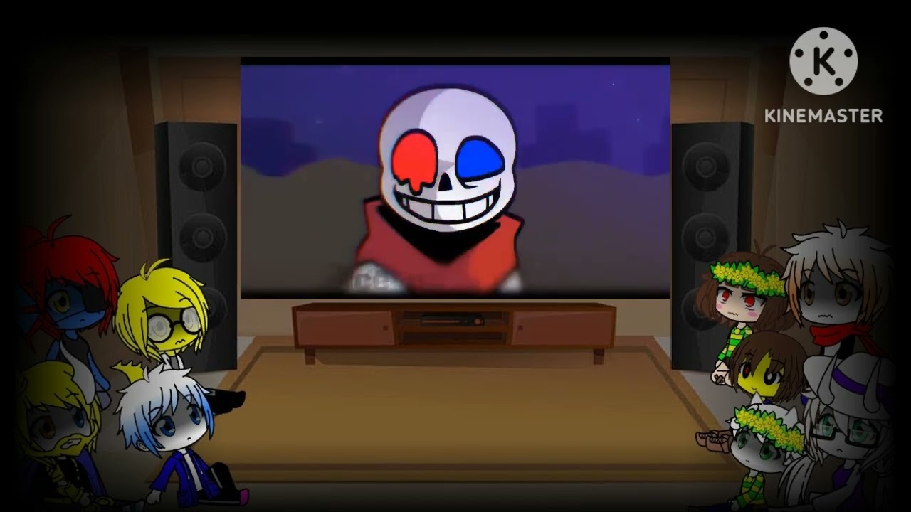 Реакция андертейл на песню 'ФАТАЛЬНАЯ ОШИБКА!'