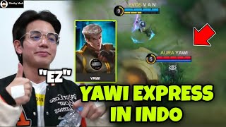 YAWI PICKED HIS SIGNATURE HERO IN MPL ID AND SHOWED THEM WHAT YAWI EXPRESS FEELS LIKE