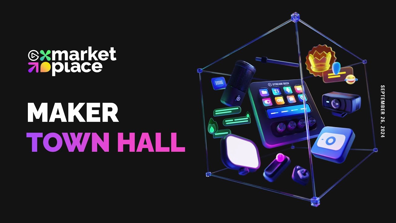 Elgato Maker Town Hall - September 2024