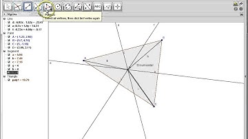 Perpendicular Bisectors of a Triangle (Geogebra)