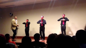 Omega Delta Phi Reno SP15 New Member Showcase