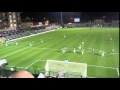 Alessandria-Pordenone: il gol di Marconi visto dalla Nord