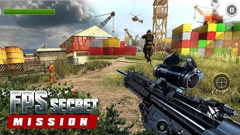FPS Secret Mission Strike : Team Shooter - Gameplay Walkthrough Android #1