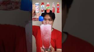 Minum Minuman Serba Rasa Strawberry asmr drink