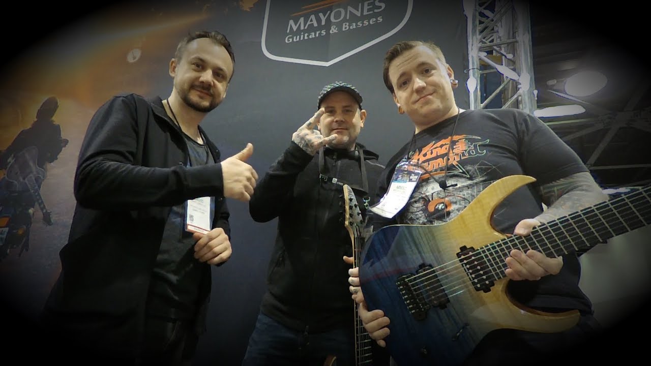 picture Fit For An Autopsy Pat Sheridan namm interview with patrick sheridan from fit for an autopsy about his new mayones guitars