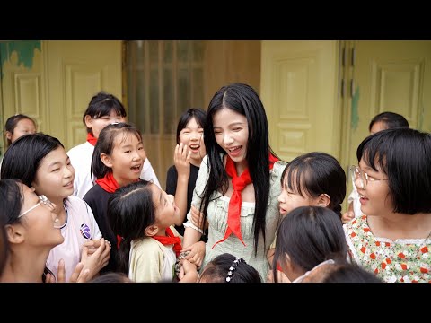 ❤安然︎❤希望小学vlog｜在我捐了50万的希望小学，两天一夜的感动旅程❤️～