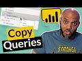 Copy queries in Power Query for Power BI or Excel