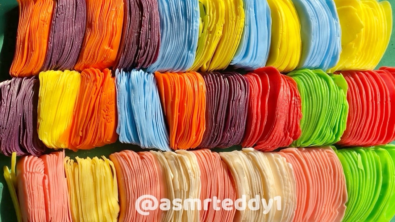 A LOT OF SOAP PLATES CRUSHING BREAKING ASMR❤️🧡❤️‍🔥 | credit : @asmrteddy1 