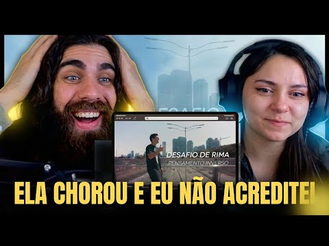 Desafio de Rima - Pensamento Inverso - Fabio Brazza - React Lucas Meira feat Carol