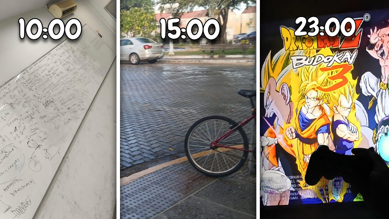 Dia aleatório de um GAMER CLT cheio de coisas pra fazer