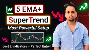 5 EMA + Supertrend Strategy | best strategy for swing trading