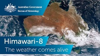 Himawari-8: The weather comes alive