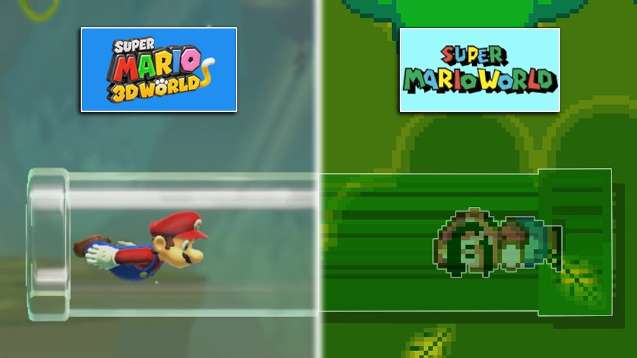 What If We Had CLEAR PIPES in 2D STYLES in Super Mario Maker 2? YouTube