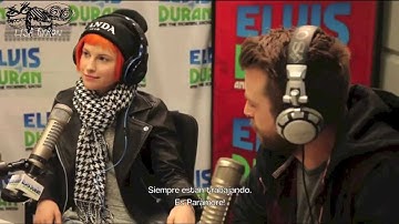 Paramore: Interview with Elvis Duran (Subtitulado) | Liza Byron