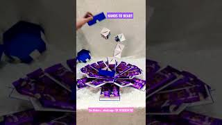 Hexagon Chocolate Explosion Box with Popup Cubes | Chocolate Gift Box | Handmade | Surprise | Hamper