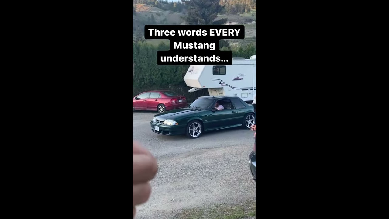 Three Words EVERY Foxbody Mustang 5 0 Understands 
