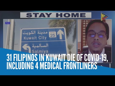 31 Filipinos in Kuwait die of COVID-19, including 4 medical frontliners