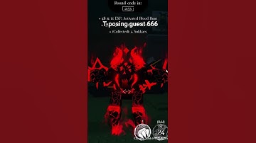 T-posing guest 666 should not be this scary #roblox #forsaken #guest666